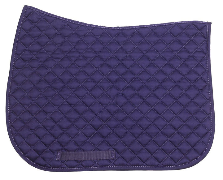 Saddlecloth All Purpose Basics Purple-HORSE: Saddlecloths-Ascot Saddlery