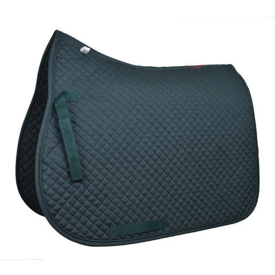 Saddlecloth All Purpose Eurohunter Quilted Green-HORSE: Saddlecloths-Ascot Saddlery