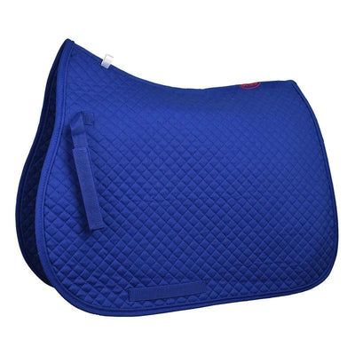 Saddlecloth All Purpose Eurohunter Quilted Royal Blue-HORSE: Saddlecloths-Ascot Saddlery