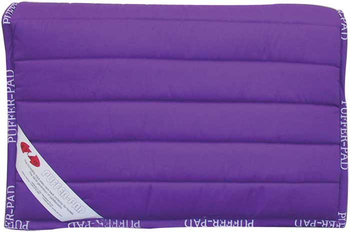Saddlecloth All Purpose Puffer Purple-HORSE: Saddlecloths-Ascot Saddlery