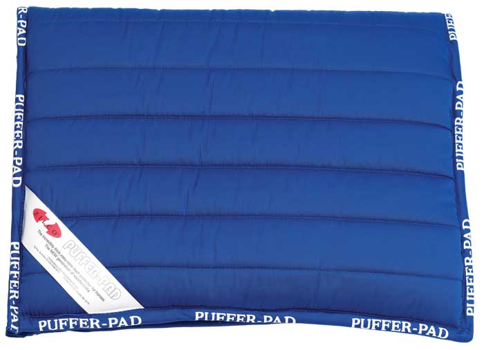Saddlecloth All Purpose Puffer Royal Blue-HORSE: Saddlecloths-Ascot Saddlery