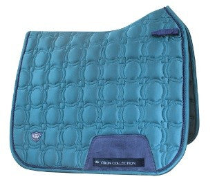 Saddlecloth Dressage Vision Woof Ocean-HORSE: Saddlecloths-Ascot Saddlery