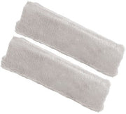 Shadow Fleece Cheeks Covers Pair Red-HORSE: Racing & PVC-Ascot Saddlery
