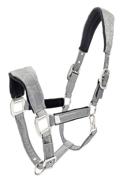 Shimmer Headstall Silver Full-HORSE: Headstalls-Ascot Saddlery