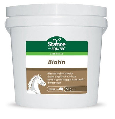 Stance Equitec Biotin 5kg-STABLE: Supplements-Ascot Saddlery