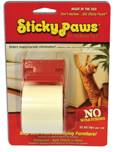 Sticky Paws Roll 5cm Wide 10mt Long-Cat Accessories-Ascot Saddlery