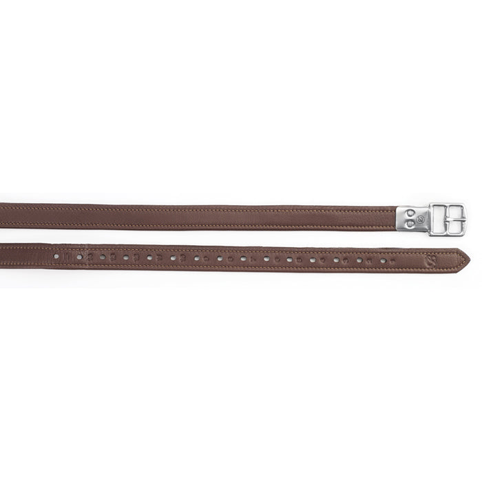 Stirrup Leathers Bates Leather Havana-HORSE: Stirrup Leathers-Ascot Saddlery