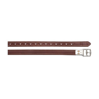 Stirrup Leathers Bates Luxe Leather Classic Brown-HORSE: Stirrup Leathers-Ascot Saddlery