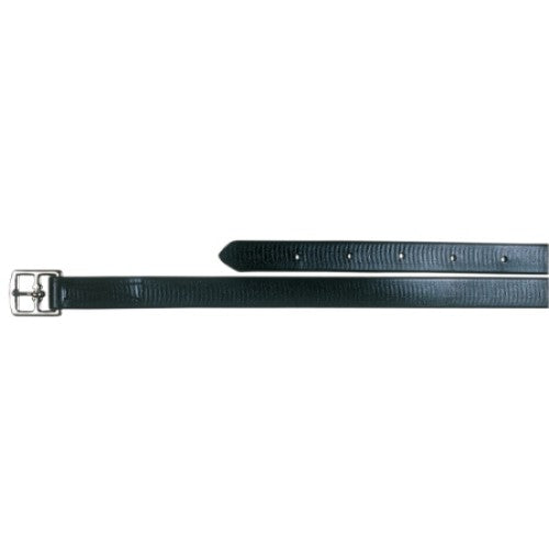 Stirrup Leathers Pvc Horsesense 1" Black-HORSE: Stirrup Leathers-Ascot Saddlery