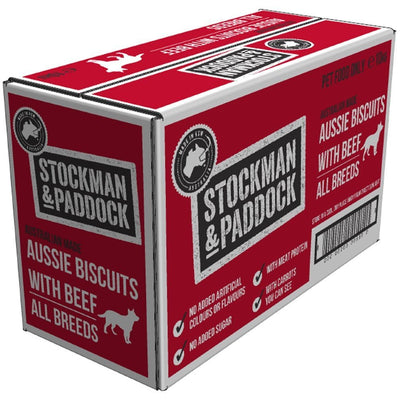 Stockman Dog Biscuits 2x2 Box-Dog Treats-Ascot Saddlery