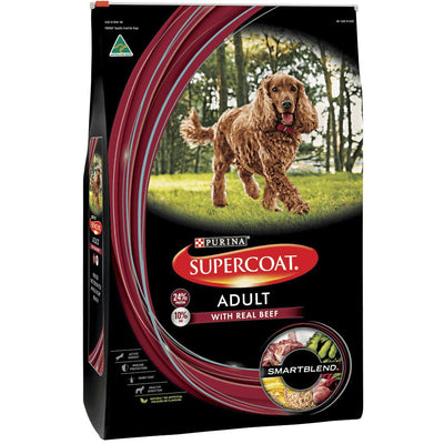 Supercoat Purina Dog Adult Beef 2.8kg-Dog Food-Ascot Saddlery