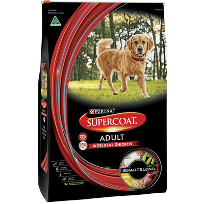 Supercoat Purina Dog Adult Chicken 2.8kg-Dog Food-Ascot Saddlery