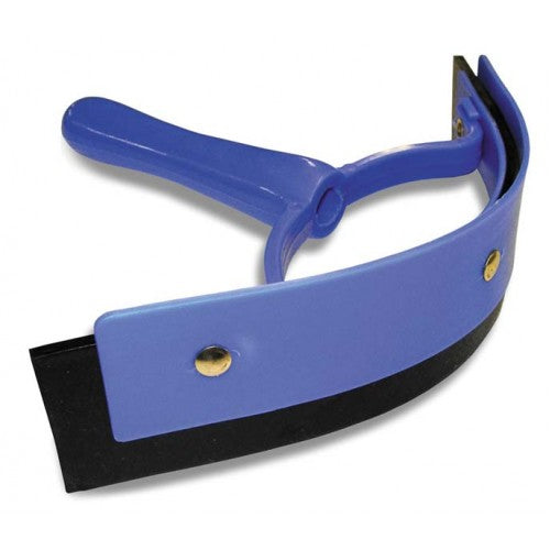 Sweat Scraper Kite Pvc Black-STABLE: Grooming-Ascot Saddlery