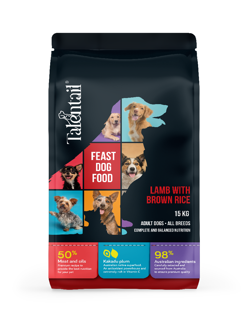 Talentail Dog Food Lamb & Brown Rice 3.5kg-Dog Food-Ascot Saddlery