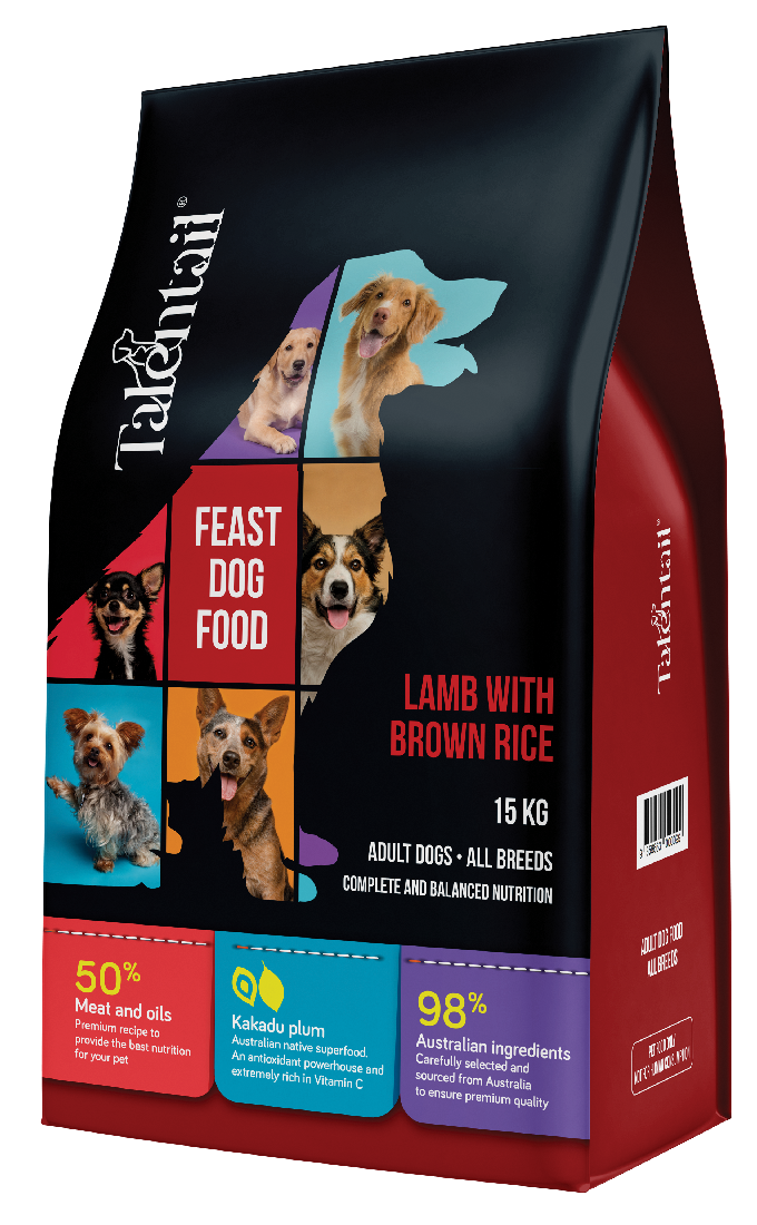 Talentail Dog Food Lamb & Brown Rice 3.5kg-Dog Food-Ascot Saddlery