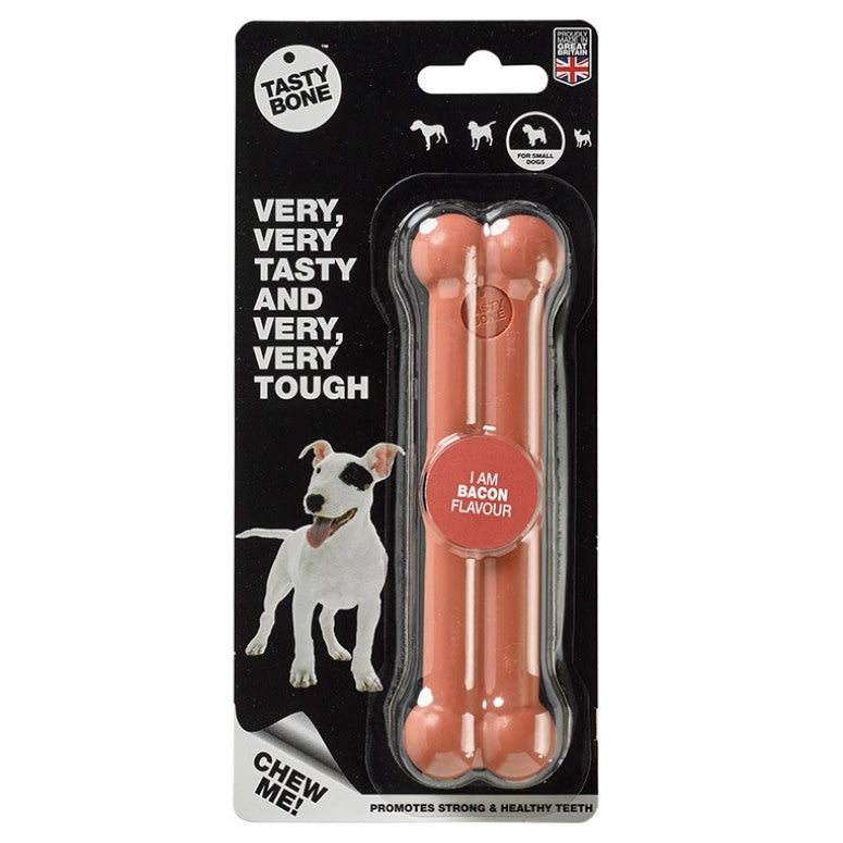 Tasty Bone Nylon Bacon-Dog Treats-Ascot Saddlery