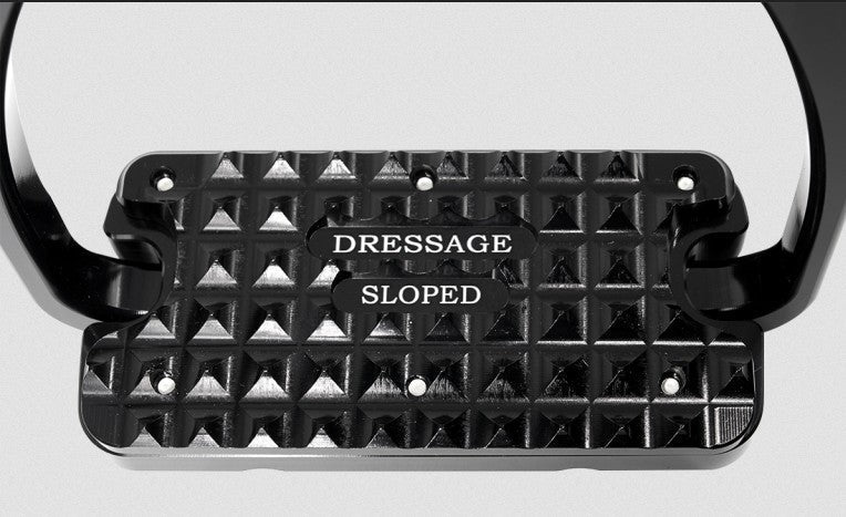 Tech Stirrup Irons Capri Dressage Black-HORSE: Stirrup Irons-Ascot Saddlery