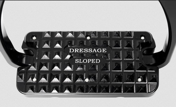 Tech Stirrup Irons Capri Dressage Black-HORSE: Stirrup Irons-Ascot Saddlery