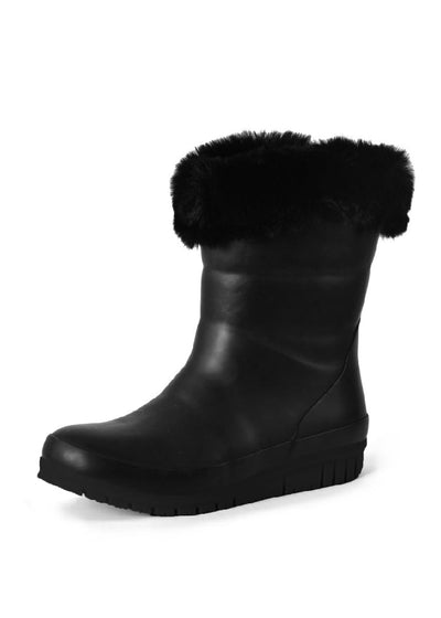 Thomas Cook Gumboot Bridport W23 Black-FOOTWEAR: Casual Footwear-Ascot Saddlery
