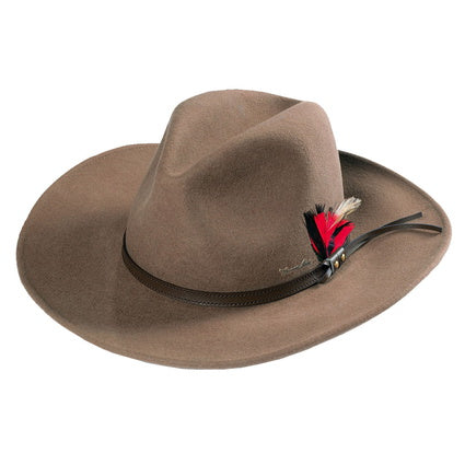 Thomas Cook Hat Crushable Fawn-CLOTHING: Hats & Caps-Ascot Saddlery
