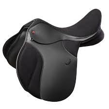 Thorowgood T8 All Purpose Compact Saddle High Wither Black-SADDLES: All Purpose Saddles-Ascot Saddlery