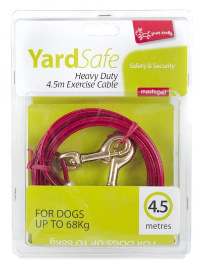 Tie Out Cable Pvc Coated-Dog Collars & Leads-Ascot Saddlery