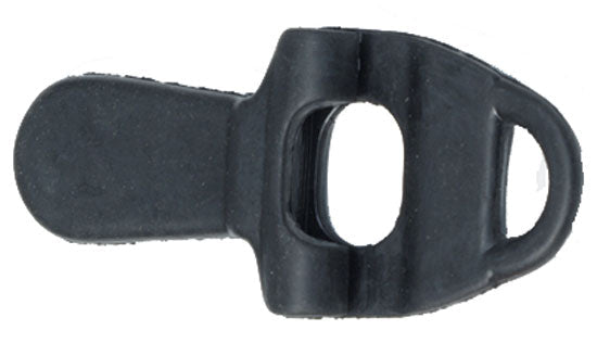 Tongue Layer Rubber Black-HORSE: Bits-Ascot Saddlery