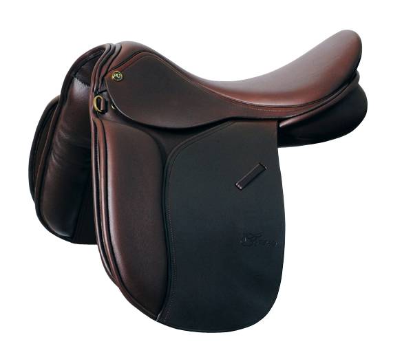 Trainers Master Pony Show Saddle Brown-SADDLES: Dressage Saddles-Ascot Saddlery