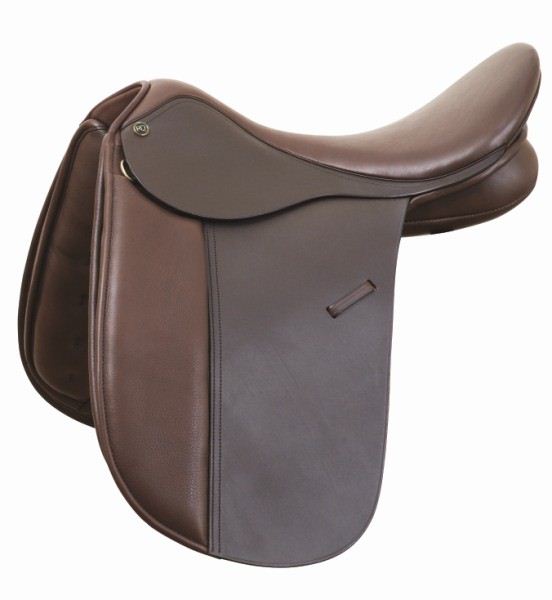 Trainers Master Show Saddle Brown-SADDLES: Dressage Saddles-Ascot Saddlery