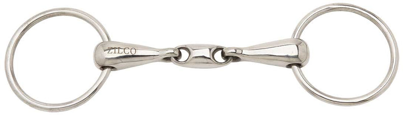 Training Bit Kk Style Thick Mouth Stainless Steel-HORSE: Bits-Ascot Saddlery