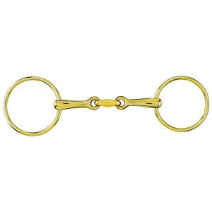 Training Snaffle Loose Ring Gold Medal 12.5cm 5.0"-HORSE: Bits-Ascot Saddlery