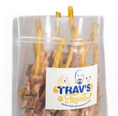 Travs Treats Chicken Pops 10pack-Dog Treats-Ascot Saddlery