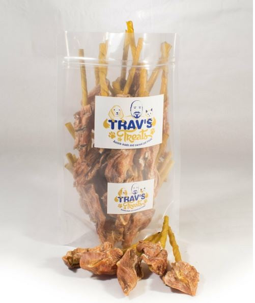 Travs Treats Chicken Pops 20pack-Dog Treats-Ascot Saddlery
