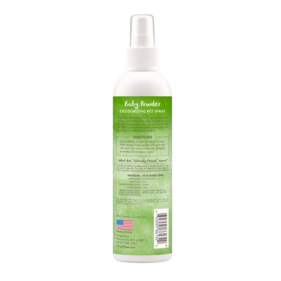 Tropiclean Baby Powder Spray 236ml-Dog Grooming & Coat Care-Ascot Saddlery