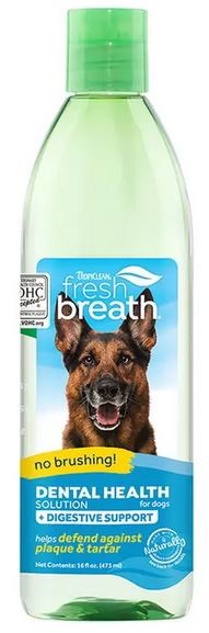 Tropiclean Fresh Breath Water Add Plus Digest Support-Dog Potions & Lotions-Ascot Saddlery