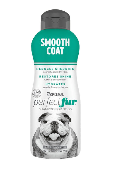 Tropiclean Perfect Fur Smooth Coat Shampoo 473ml-Dog Grooming & Coat Care-Ascot Saddlery
