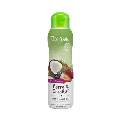 Tropiclean Shampoo Berry & Coconut 355ml-Dog Grooming & Coat Care-Ascot Saddlery