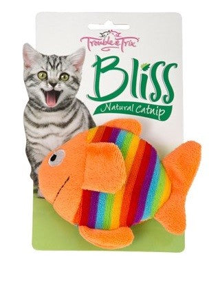 Trouble & Trix Cat Toy Bliss Fish Large-Cat Gyms & Toys-Ascot Saddlery