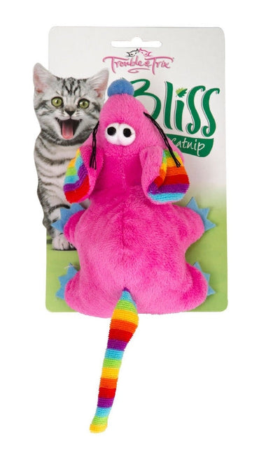 Trouble & Trix Cat Toy Bliss Mouse Large-Cat Gyms & Toys-Ascot Saddlery
