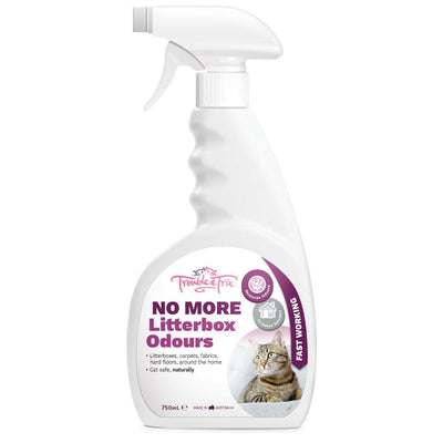 Trouble & Trix No More Litter Odour 750 Ml-Cat Litter & Accessories-Ascot Saddlery