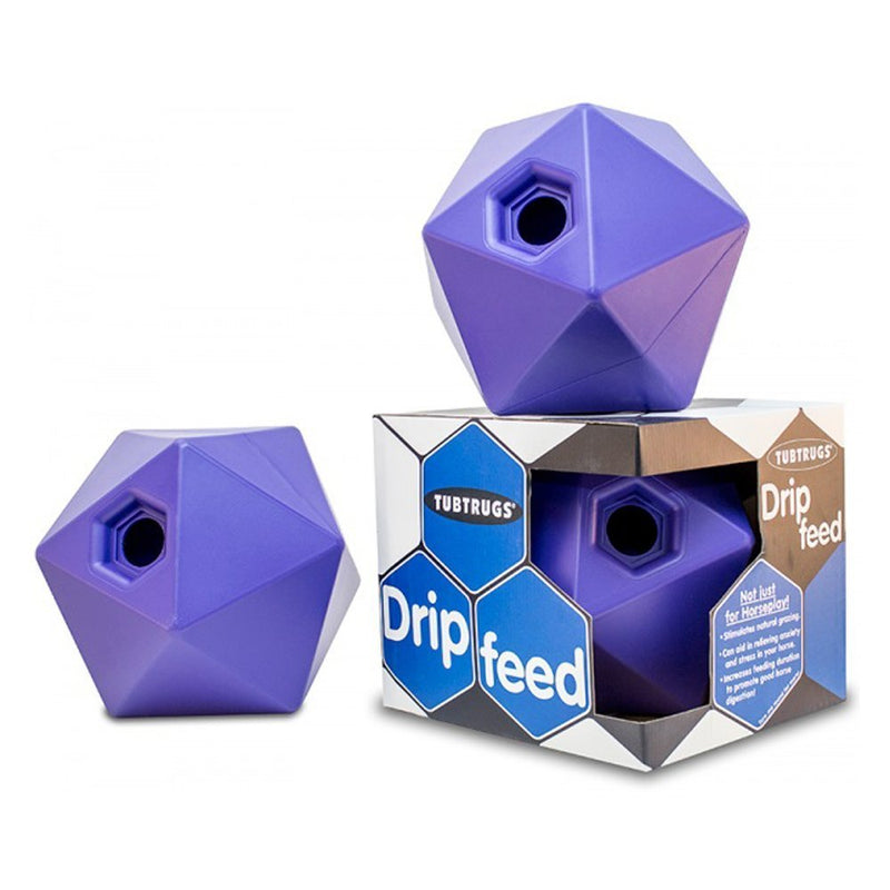 Tubtrugs Drip Feed Ball Blue-STABLE: Horse Treats & Toys-Ascot Saddlery