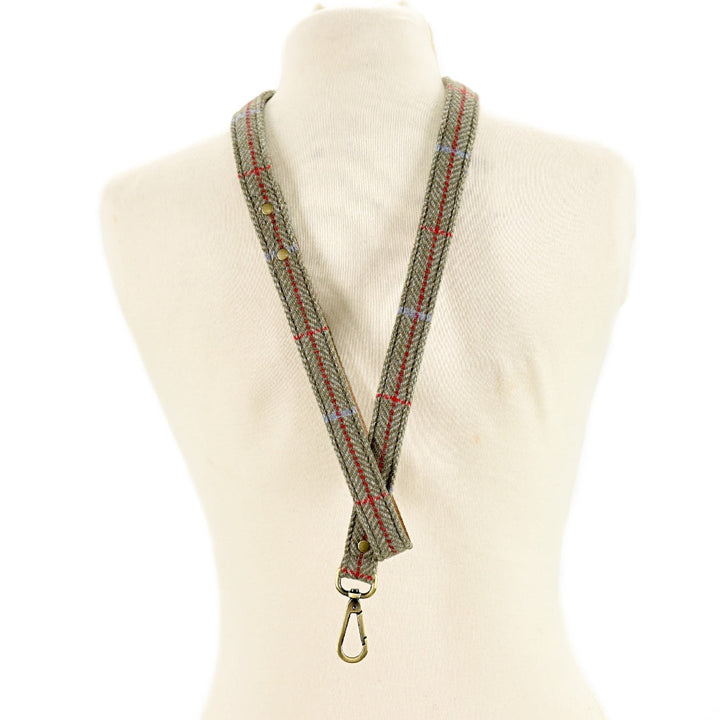 Tweedmill Tweed Dog Leash Tweed Sage 1 M-Dog Collars & Leads-Ascot Saddlery