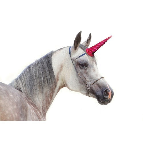 Unicorn Clip On To Browband Pink-STABLE: Grooming-Ascot Saddlery
