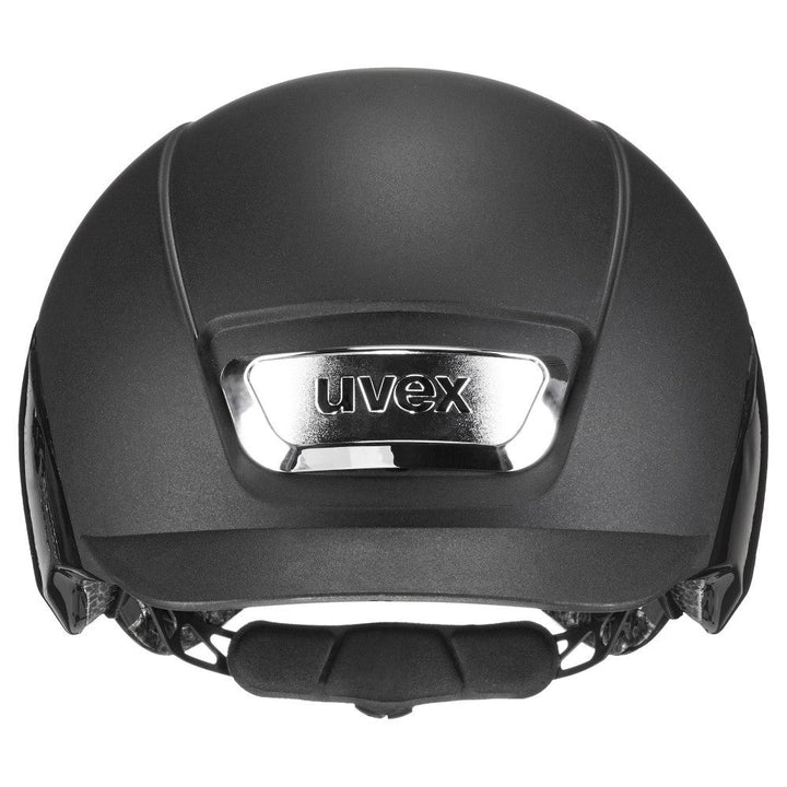 Uvex Helmet Elexxion Pro Matt/shiny Black 55cm-56cm-RIDER: Helmets-Ascot Saddlery