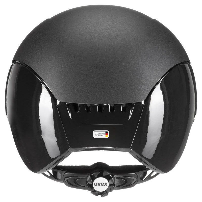 Uvex Helmet Elexxion Pro Matt/shiny Black 55cm-56cm-RIDER: Helmets-Ascot Saddlery