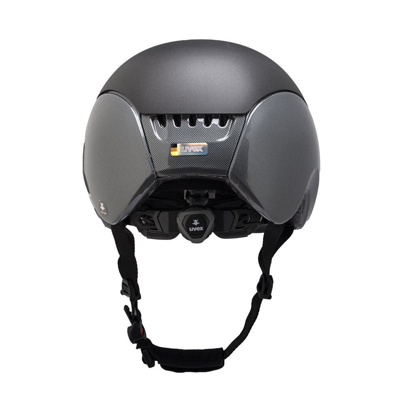 Uvex Helmet Elexxion Tocsen Black-RIDER: Helmets-Ascot Saddlery