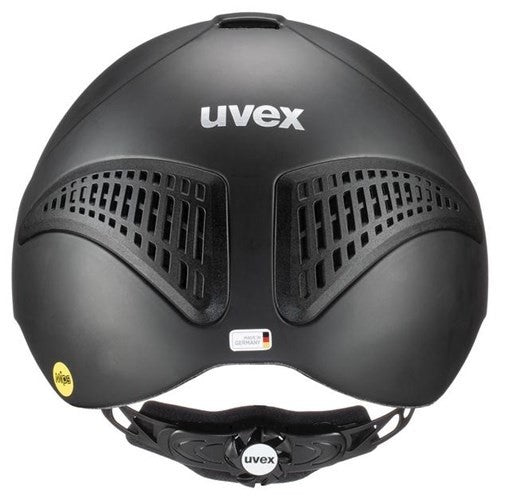 Uvex Helmet Exxential Ii Mips Black-RIDER: Helmets-Ascot Saddlery