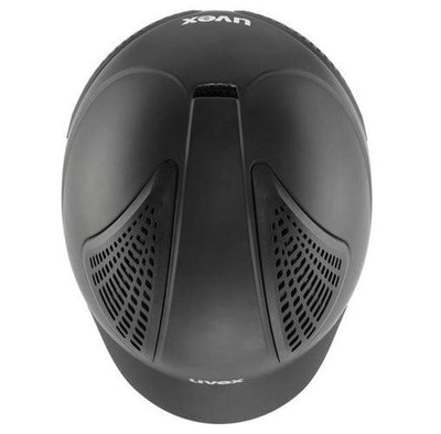 Uvex Helmet Exxential Ii Mips Black-RIDER: Helmets-Ascot Saddlery