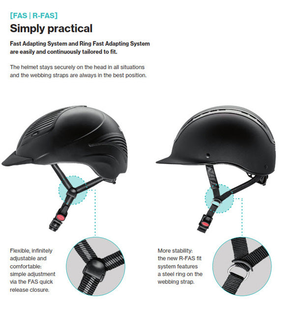 Uvex Helmet Onyxx Matt Black 49cm-54cm-RIDER: Helmets-Ascot Saddlery