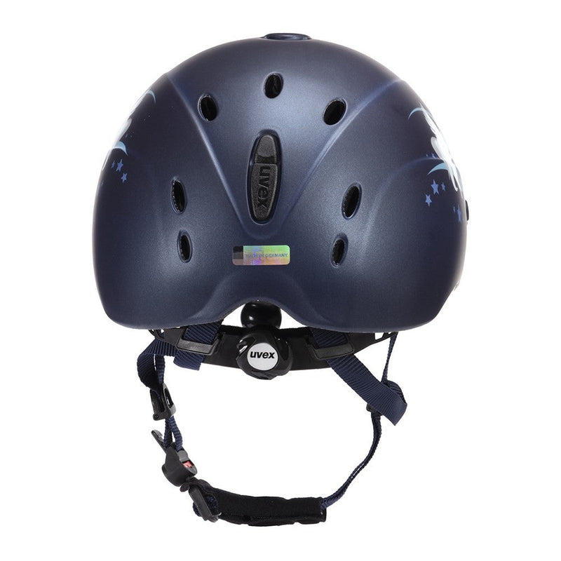 Uvex Helmet Onyxx Unicorn Matt Navy 49cm-54cm-RIDER: Helmets-Ascot Saddlery